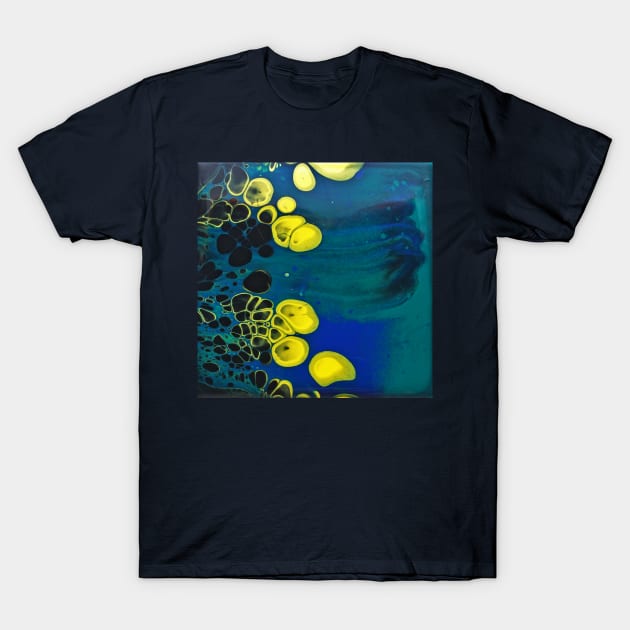 Ocean Bubbles T-Shirt by WickedFaery